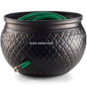 Maceta de Jardín de Latón con Recubrimiento de Polvo Negro Ecológico, Diseño Minimalista y Forma Personalizada, Gran Oferta - Product Image 6