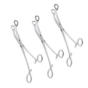 คีมหนีบฟองน้ำสแตนเลส3ชิ้นสำหรับการผ่าตัดใช้ในการผ่าตัด - Product Image 1