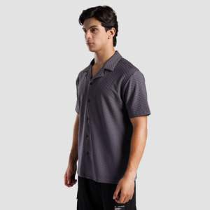 Camisas Casuales de Hombre GAI Essential, 100% Algodón Popelina, Cuello Cubano, Estilo Occidental, Talla 6XL, Corte Ajustado - Product Image 3