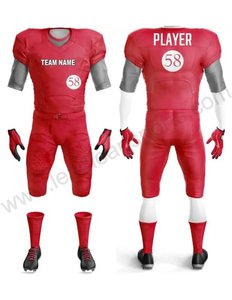 Maillots américains sublimés personnalisés Uniforme de football américain - Product Image 5