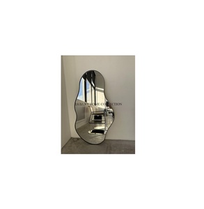Premium Quality Wooden Frame Full-length Floor <b>Mirror</b> for Modern Living Rooms with a Sleek Design and Durable Finished - Product Image 1
