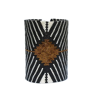 Pulsera de bordado de cuentas hecha a mano india con diseño de cuentas de semillas Pulseras de bordado de cuentas de semillas de diseño personalizado para regalos - Product Image 3