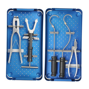 <b>Cable</b> Crimp Block Surgery <b>Instrument</b> Set Premium <b>Cable</b> Crimp Block Set for Orthopedic Implantation & Fixation - Product Image 6
