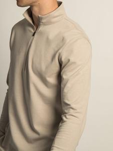 เสื้อเชิ้ตแขนยาวผู้ชายแบบมีซิปครึ่งแขนผ้าฝ้าย100% สั่งซื้อจำนวนมากทำจากผ้าฝ้ายพรีเมียม - Product Image 6