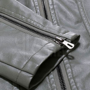 แจ็กเก็ตหนังแฟชั่นสำหรับผู้ชายดีไซน์ใหม่สำหรับฤดูหนาว - Product Image 6