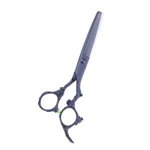 Tijeras de Peluquería para Adelgazar el Cabello, de Acero Inoxidable, para Diestros, 32 Dientes, Afiladas, Ligeras, Ecológicas, Profesionales, para Estilismo de Salón - Product Image 3