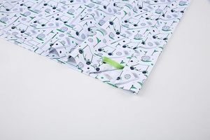 Chemise de golf pour homme, évacuation de l'humidité, séchage rapide, impression, polos de performance pour homme - Product Image 3