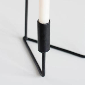 Latest Home Decorative <b>Candle</b> Holders Modern Metal Candlestick Wedding <b>Candle</b> Stand in 3 Armed With <b>Black</b> Coated in Cheap Prices - Product Image 5