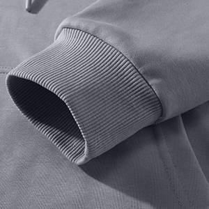 Sudaderas básicas para hombre, sudadera de manga larga con ajuste holgado, jersey con capucha y cordón, sudadera informal de Color sólido - Product Image 6