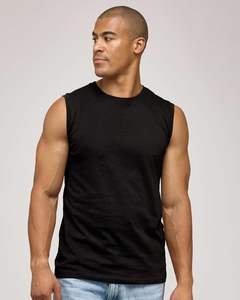 Mens Sleeveless Tank Top Summer Casual Muscle Fit Workout Gym <b>Sport</b> <b>Vest</b> Breathable Fitness Top for <b>Outdoor</b> Streetwear Fashion - Product Image 2