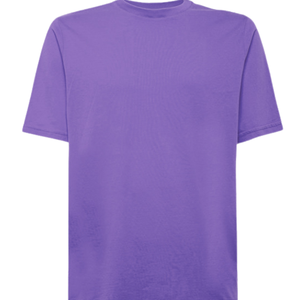 T-shirt uni violet premium pour homme, impression de logo personnalisé, tee-shirt vierge OEM, coton de haute qualité, vente en gros de t-shirts, nouvelle usine - Product Image 4