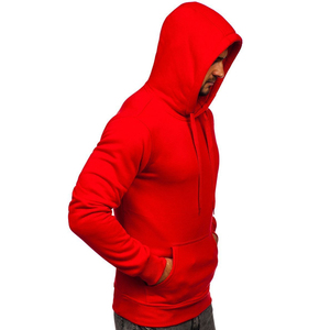 Sudadera con capucha de mezcla de algodón 100% con estilo unisex, ajuste cómodo, colores de invierno a la moda, estampado bordado duradero, todos los suministros ODM - Product Image 3