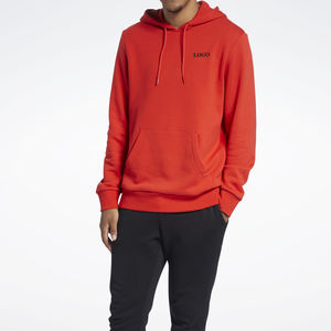 Ensemble deux pièces pour les acheteurs en gros, vêtements décontractés d'hiver, survêtement en matière chaude pour hommes, poignets côtelés avec poche latérale et col à capuche - Product Image 2