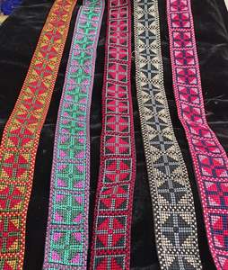 Broderie géométrique sur mesure de plusieurs manières de couleurs dans des designs ethniques à des fins diverses de différentes tailles - Product Image 3