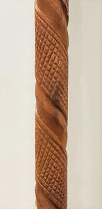 ไม้เท้าพับได้สีน้ำตาลคลาสสิก น้ำหนักเบา แข็งแรง พร้อมด้ามจับรูปตัว T เพื่อการทรงตัวที่ดีและความสะดวกสบาย - Product Image 5