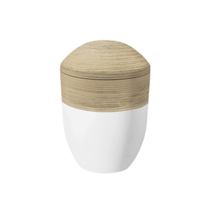 Urnes funéraires artisanales en bambou tressé, écologiques et élégantes, pour adultes et animaux de compagnie, capacité de 200 pouces cubes, style américain - Product Image 2
