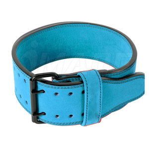 Nuevo diseño Mejor venta Unisex Levantamiento de pesas Cinturones de cuero Venta al por mayor Cinturón de levantamiento de pesas de cuero de vaca - Product Image 1