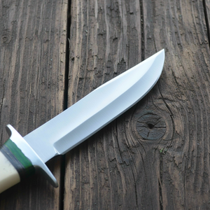 Couteau de chef professionnel multi-usages, acier Damas, manche en bois, durable, survie en plein air, finition satinée, épaisseur 2,0 mm - Product Image 6