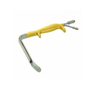 Retractor de Fibra Óptica con Mango Recubierto de Oro, Acero Inoxidable Alemán, Instrumento Quirúrgico Manual, Iluminación de Precisión Mejorada - Product Image 3