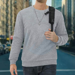 Sudadera de lana Sherpa para hombre, mezcla de poliéster/algodón, transpirable, secado rápido, informal, invierno, personalizable, alta calidad - Product Image 3