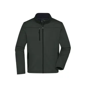 Veste softshell durable pour homme, idéale pour la randonnée, avec sac étanche intégré - Product Image 4