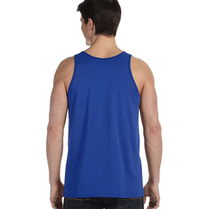 Bella Canvas, camiseta sin mangas para hombre, 100%, anillo peinado, algodón hilado, diseño personalizado, bordado, imagen transpirable/camiseta sin mangas con estampado de texto - Product Image 6