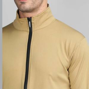 Survêtement zippé pour homme, tissu de haute qualité et coupe confortable, parfait pour le sport et les vêtements décontractés - Product Image 4