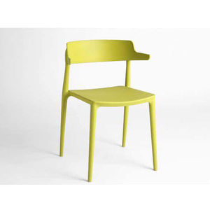 เฟอร์นิเจอร์ร้านอาหารร่วมสมัย GCFC014 เก้าอี้คาเฟ่พลาสติกคุณภาพสูง - Product Image 1