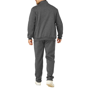 Ensemble de survêtement de course pour hommes, veste et pantalon de sport d'extérieur, vêtements de sport de haute qualité, logo et couleur personnalisés, taille plus - Product Image 2