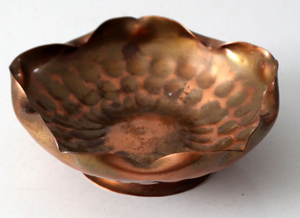 Vente en gros design personnalisé pédicure spa cuivré bol moyen forme ronde fournisseur pédicure en cuivre fait main - Product Image 3