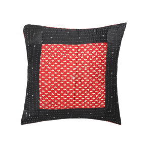 Almohadas bordadas de algodón bohemio de alta calidad, Fundas de cojín de seda Mashru de lujo, fundas de almohada cuadradas personalizadas, Patchwork para el hogar - Product Image 3