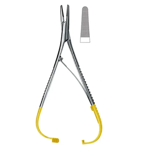 Instrumentos veterinarios profesionales Acero inoxidable Mathieu Soporte de aguja Tijeras Soporte de fórceps manual - Product Image 1