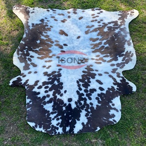 Piel de vaca auténtica ISONZ con pelo natural, grosor de 1.2-2.0 mm, para decoración de interiores y productos personalizados - Product Image 4