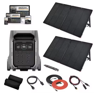 Station d'alimentation portable EcoFlow DELTA Pro 3 toute neuve, garantie de 3 ans, connectivité USB, son surround, 120V/240V - Product Image 1