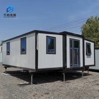 Maison préfabriquée à deux étages en conteneurs, structure en acier, bâtiment d'hébergement pour camp de travail, installation rapide