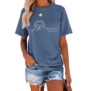 Camiseta personalizada para mujer, con gráfico Unisex Camiseta de algodón, camiseta de talla grande, vestidos de gran tamaño para mujer - Product Image 1