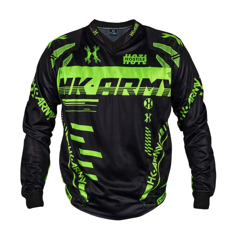 Maglie di Paintball personalizzate a maniche lunghe maglie completamente sublimate per giocatori di Paintball