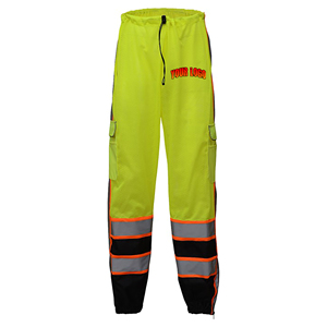 Pantalones de Seguridad Reflectantes con Protección de Alta Visibilidad, Pantalones de Trabajo Ligeros de Algodón y Poliéster - Product Image 5