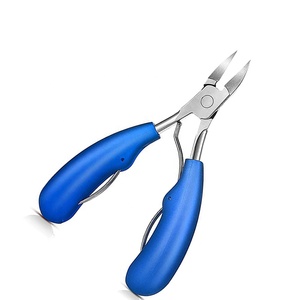 Coupe-ongles pour ongles épais, pince à ongles de couleur bleue, poignée souple, coupe-ongles épais et résistant - Product Image 3