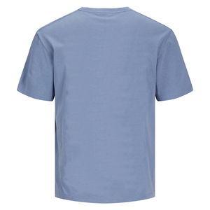 Camiseta 100% de algodón para hombre de fabricante directo, personalizable, holgada, cuello redondo, estampado sólido, estilo informal, tejido de alta calidad - Product Image 2