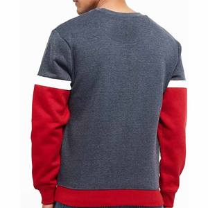 Sweat-shirts à manches longues pour hommes de haute qualité 100% coton respirant séchage rapide impression numérique décharge couleur unie décontracté - Product Image 3