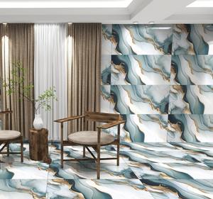 Baldosas de Porcelana Blanca Esmaltada de Alto Brillo, Gran Tamaño 1200X600mm, para Interiores, Baños, Hogares, Hoteles y Gimnasios, Más Vendidas - Product Image 1