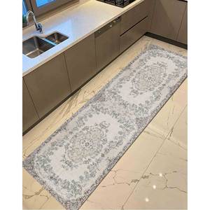 Alfombra Turca Beige Personalizada: Decoración del Hogar de Estilo Persa Vintage, Alfombra de Chenilla - Product Image 5