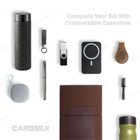 CARDSILK Coffret Cadeau d'Affaires de Haute Qualité – Carnet de Notes, Articles de Bureau Personnalisables avec Logo, Articles de Luxe pour Employés, Promotion Annuelle, Vente en Gros