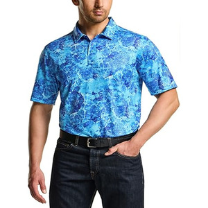 Styles décontractés à manches courtes en coton de haute qualité pour polo Logo personnalisé Hauts en jersey uni Taille XL imprimé fabriqué par Dress Sports - Product Image 1