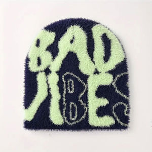 Bonnet en jacquard pour hommes en acrylique 100% le plus demandé Nouveau design confortable d'hiver à la mode personnalisé 2026 - Product Image 1