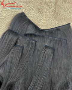 Meilleur prix Clip-Ins invisible 100% Clip sans couture de cheveux humains bruts dans l'extension de cheveux - Product Image 3