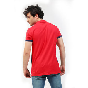 Nueva Camiseta de manga corta de Color de contraste de moda, camiseta Polo de algodón de verano para hombre de mejor diseño de alta calidad con personalización - Product Image 3