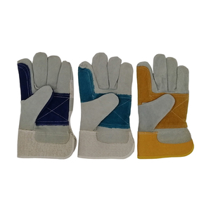 Prix raisonnable Protection de sécurité Gants de travail en cuir haute exigence meilleure fabrication protection des mains meilleurs gants de travail - Product Image 2