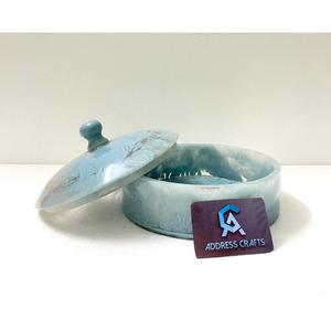 ชามเรซินท่อการไหลที่มีฝาปิดสุญญากาศเป็นมิตรกับสิ่งแวดล้อมทนทานถ้วยเสิร์ฟของงานปาร์ตี้แฮนด์เมดสไตล์อเมริกัน - Product Image 2